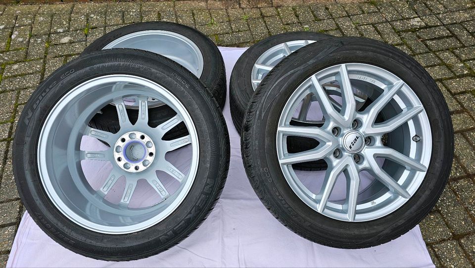 Komplett Reifen ✴️Alu Felgen ✅225/50/R17 / Auto Sommerreifen in Würselen