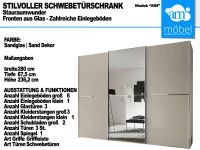 Sofa Couch Wohnlandschaft Kleiderschrank Schwebetürschrank sand Bremen - Huchting Vorschau