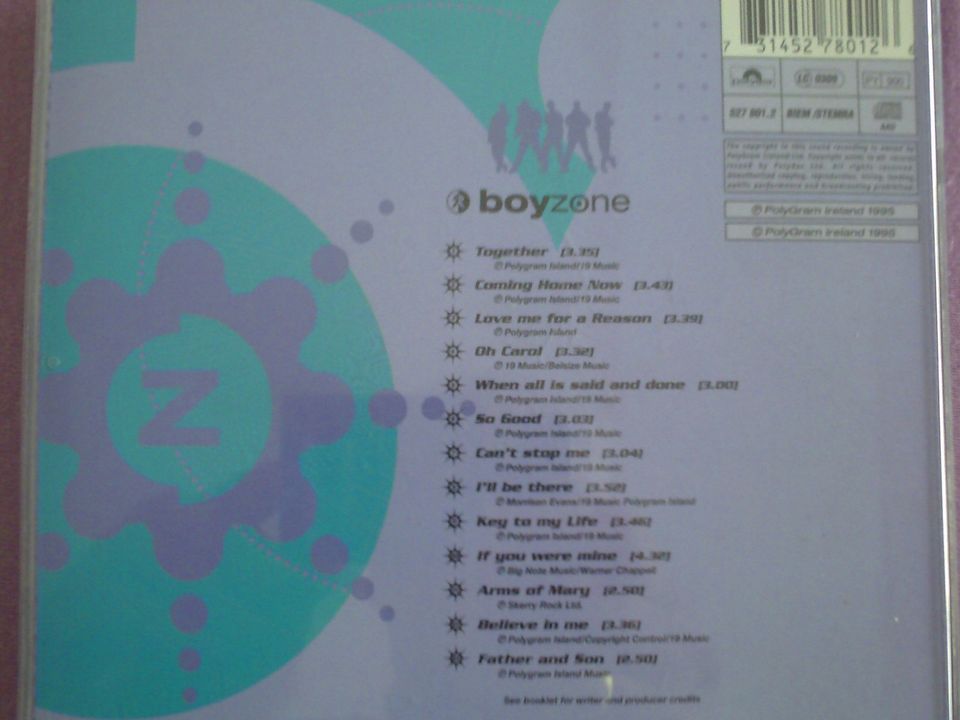 BOYZONE - SAID AND DONE , CD 1995 in Castrop-Rauxel