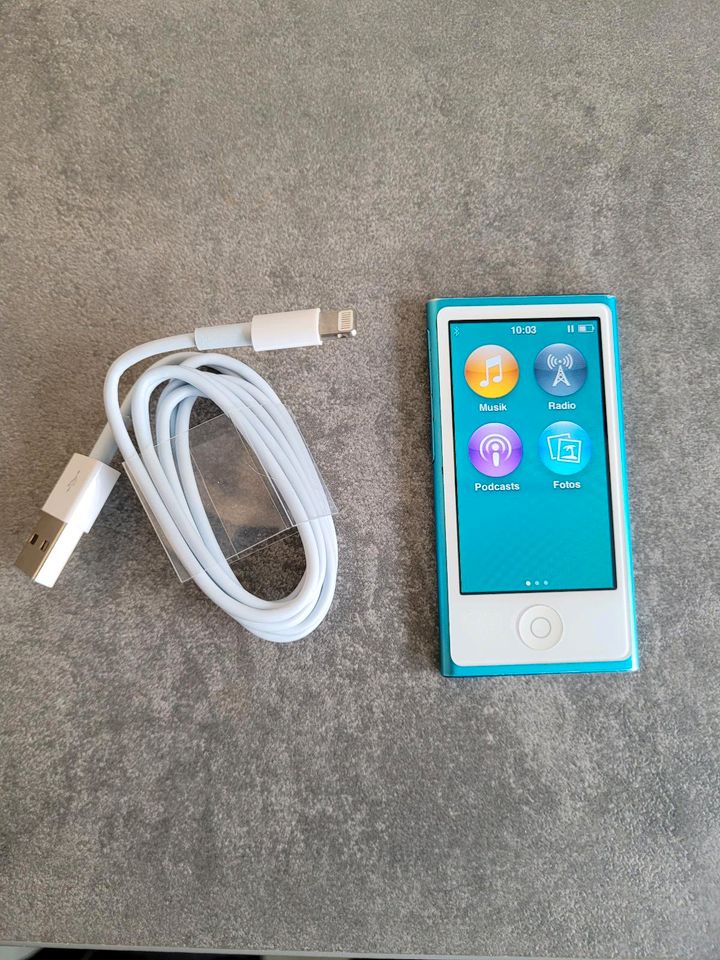 Apple iPod nano 7G 16GB türkis in Altdorf bei Nürnberg