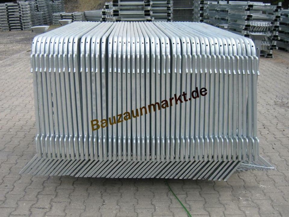 20x Absperrgitter - Bauzäune halbhoch mit 1,10m Höhe zzgl liefern in Frankfurt am Main