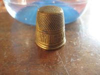 Fingerhut Schneehaase Seifenpulver D Reinhardt old thimble Bayern - Küps Vorschau