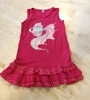 ☀️Kleid Sommerkleid Gr. 116 Pink Glitzer Nordfriesland - Schwesing Vorschau