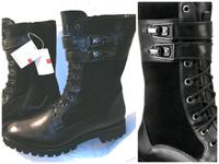 Ungetragene hochwertige Högl Echt Leder Stiefel Schnallen Gr.7 Bayern - Straubing Vorschau
