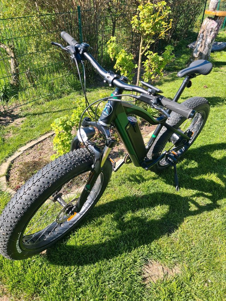 E-Fatbike Mountainbik FT26 in Wendisch Baggendorf