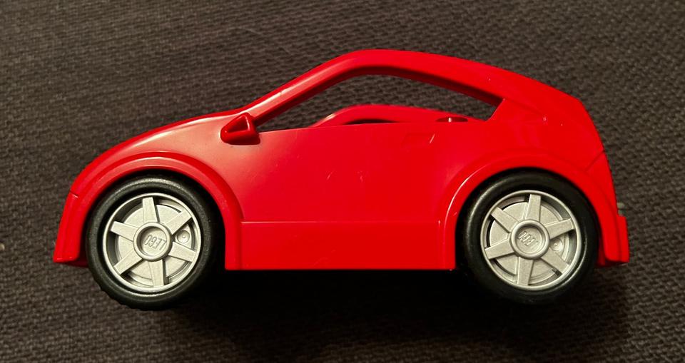Lego Duplo Fahrzeug Auto rot Coupe Cabrio Wagen - TOP Zustand in Nürtingen