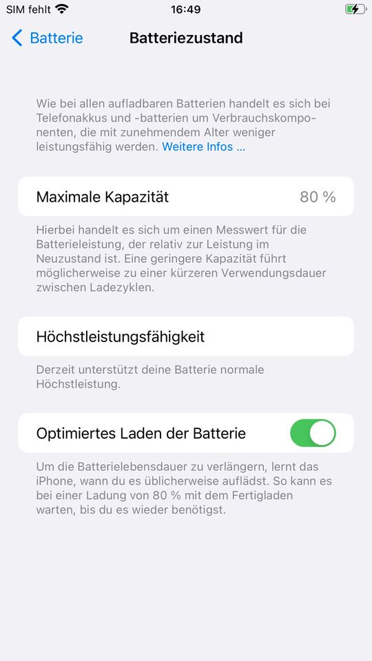 Apple iPhone 7 Plus A1784 (GSM) - 128GB - Jet Black/ Schwarz (Ohn in Wulfsen
