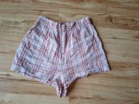 Damen Mädchen Shorts Hose Größe 34 Takko kariert rosa Niedersachsen - Cuxhaven Vorschau