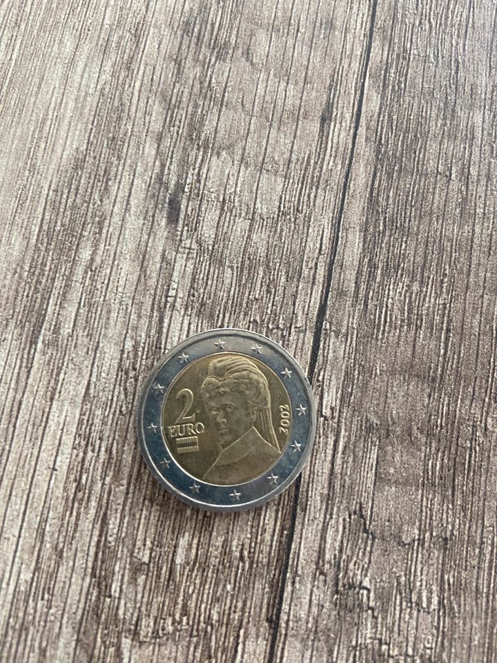 2 Euro Münze Österreich 2002- Bertha von Suttner in Alfhausen