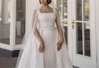 Hochwertiges Brautkleid Creme Hessen - Wiesbaden Vorschau