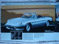 Autobianchi Abarth Fiat Alfa Romeo Sprint Prospekte Youngtimer Nordrhein-Westfalen - Sonsbeck Vorschau