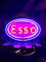 Esso Neon Reklame Neonwerbung Retro Licht Tanksäulen Deko Halle Nordrhein-Westfalen - Mülheim (Ruhr) Vorschau