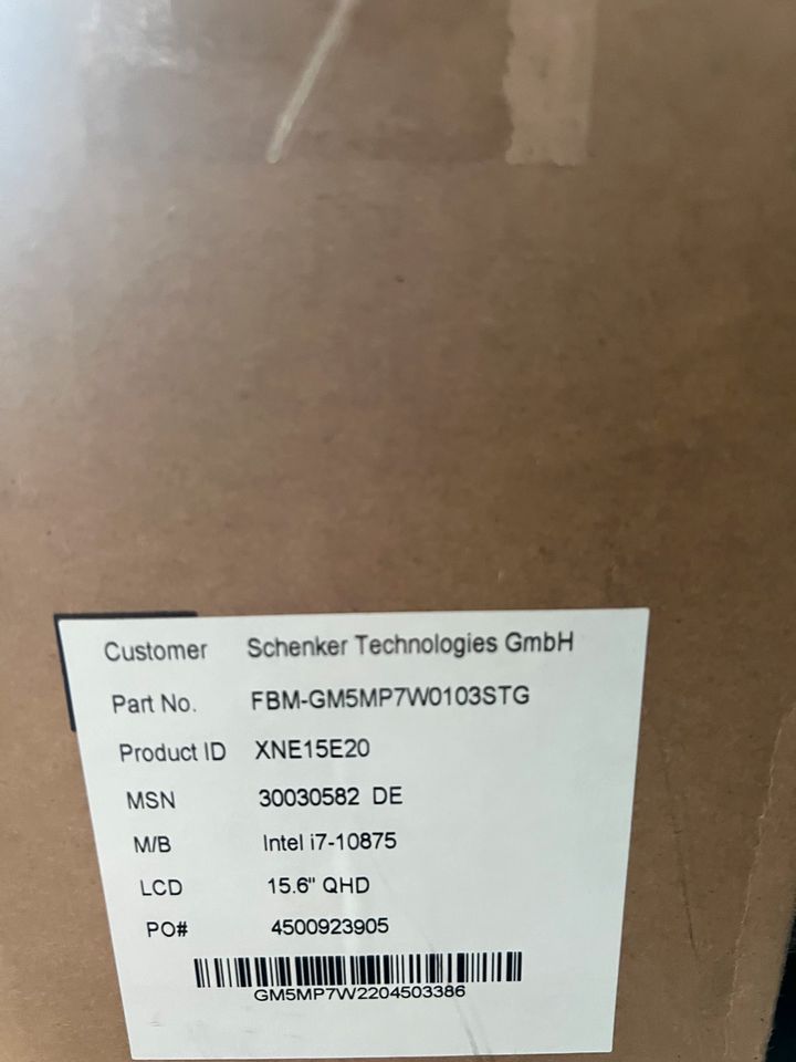 XMG Neo 15 Schenker Laptop i7 rtx 2070 Gaming Laptop defekt in Berlin