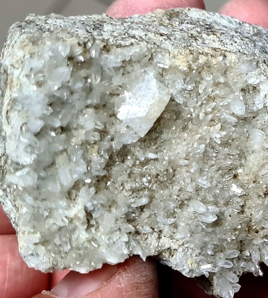 Heulandit Giebelsbach Wallis Schweiz Mineralien in Ebersburg