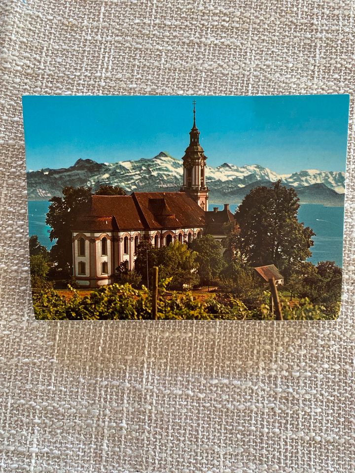 12 Postkarten zusammenhängend Basilika Birnau am Bodensee in Schutterwald