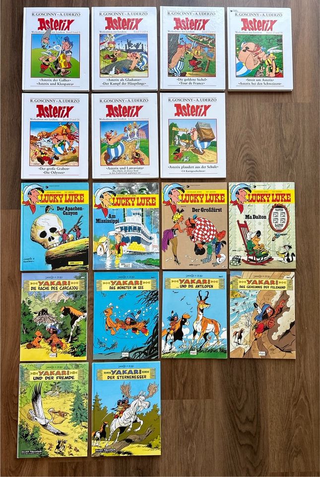 Asterix Mundart Umpah Pah Lucky Luke Yakari Werkausgabe in Bad Belzig