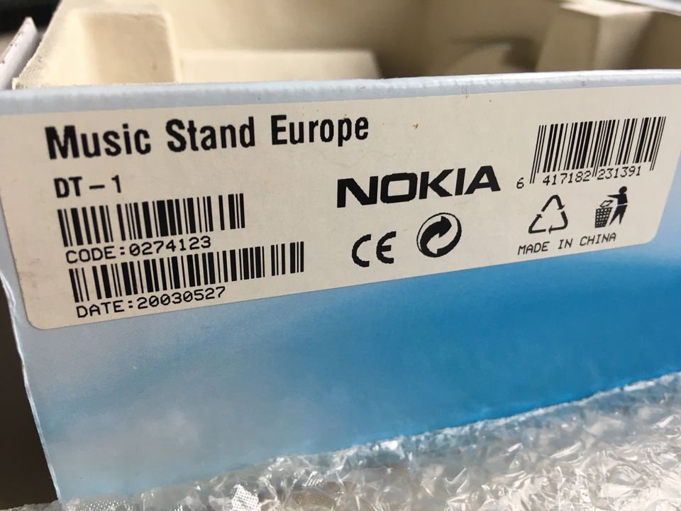 Nokia DT-1 Music Stand Europe Lautsprecher NEU OVP 6800 7250 in Hamburg