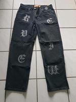 NEU Baggy Jeans von REVIEW Herren Gr. 35 schwarz mit Strass Hessen - Rodgau Vorschau