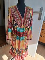 Buntes Sommerkleid mit  Perlenstickerei Baden-Württemberg - Crailsheim Vorschau