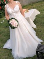 wunderschönes Brautkleid in ivory Sachsen - Bad Dueben Vorschau