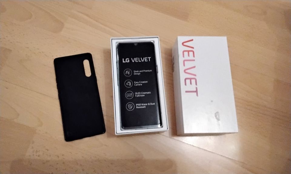 LG Velvet Aurora Silver 128 GB 4G Smartphone ohne Simlock neuw. in Weyhe