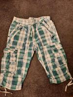 GO START.Herren Sommer Cargo Hose/Short.Karo.Grün/Weiß.Gr.182/S. Bremen - Huchting Vorschau