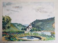 Bild, Aquarell,  Kaub Hessen - Lorch Vorschau