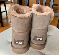 Boots wie UGG Bailey, echt Leder, beige, Gr. 39, neu! Niedersachsen - Delmenhorst Vorschau