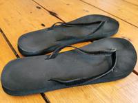 Flip Flops Zara schwarz 41 Zehentrenner Stoff weich leicht Niedersachsen - Oldenburg Vorschau