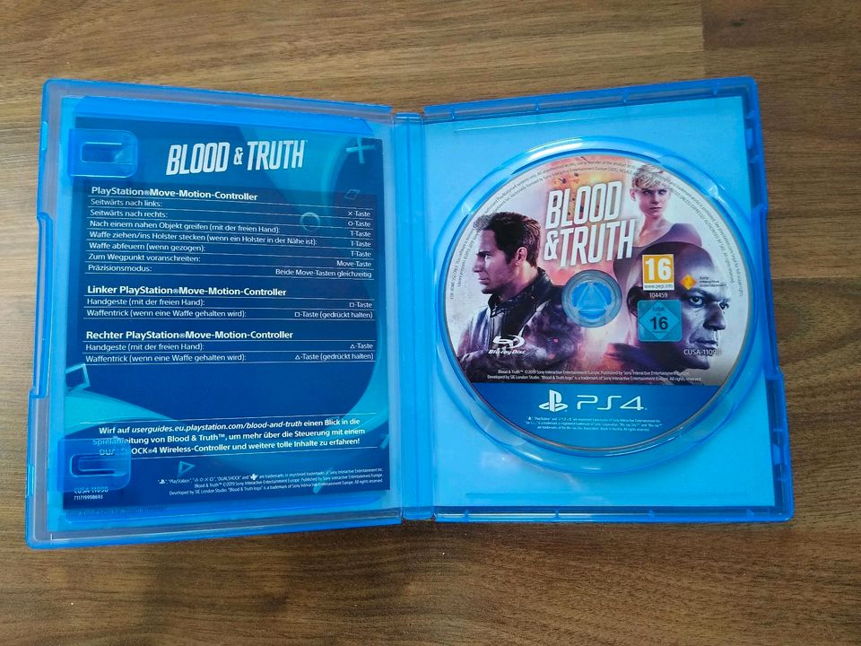 Blood & Truth, PS4 VR, Neuwertig in Gunzenhausen
