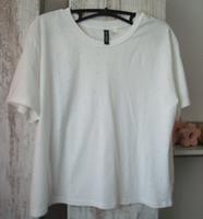 Shirt weiß mit Strasssteinen Gr.M Sachsen-Anhalt - Magdeburg Vorschau
