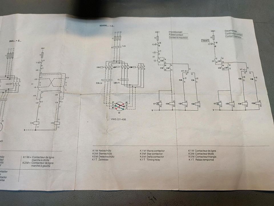 Schützschaltung, Automatisch, Sterndreieckschaltung, 63 Ampere, in Ludwigsfelde