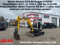 Wacker Neuson EZ38 Minibagger HYBRID Diesel/Elektro Powertilt Bayern - Aichach Vorschau