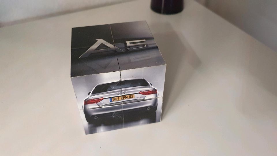 Audi Coupé 3.0 TDI quattro Werbung Promotion Würfel 2007 in Niedernhausen