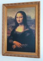 Mona Lisa Bild im goldfarbenen Rahmen Nordrhein-Westfalen - Nordwalde Vorschau