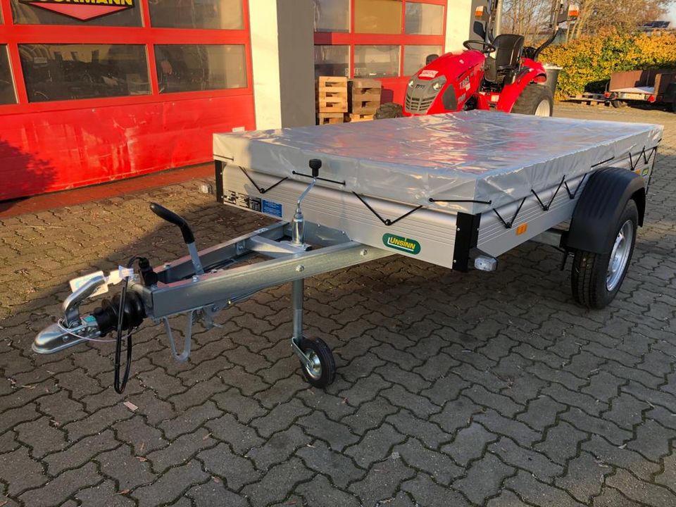 UNSINN Tieflader Alu PKW Anhänger 1300 kg 2,5 x 1,25 m AKTION in Lutherstadt Wittenberg