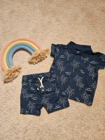 Neu Baby Sommer Set Zweiteiler Palmen Polo shirt & Hose, Gr. 74 München - Allach-Untermenzing Vorschau