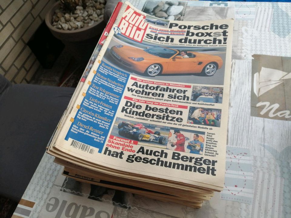 Auto Bild Zeitschriften/Zeitungen von 1995 in Voerde (Niederrhein)