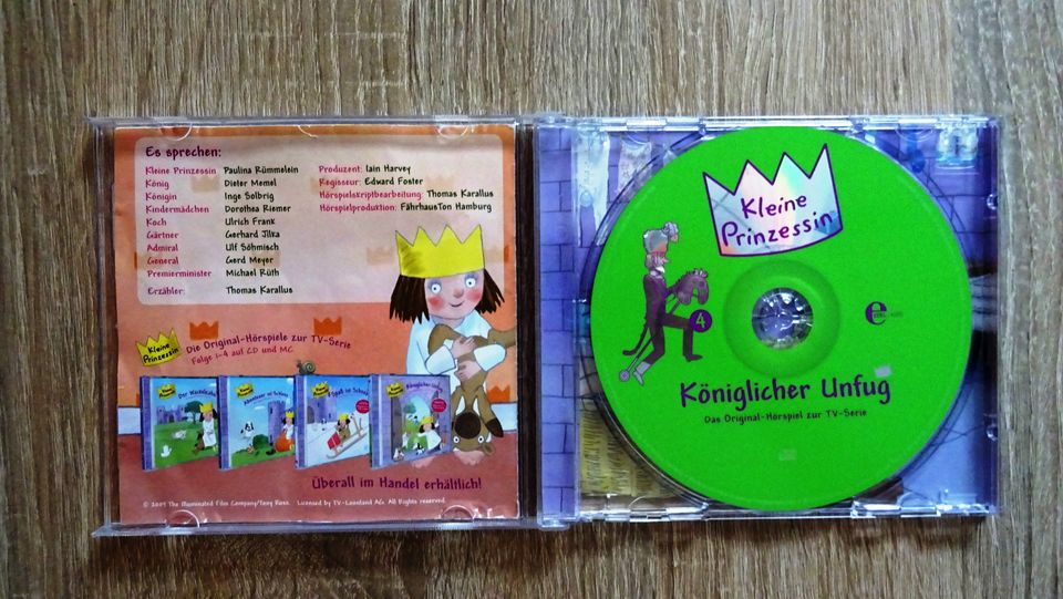 ♥ CD - Kleine Prinzessin mit 4 Geschichten - Königlicher Unfug ♥ in Wangen im Allgäu