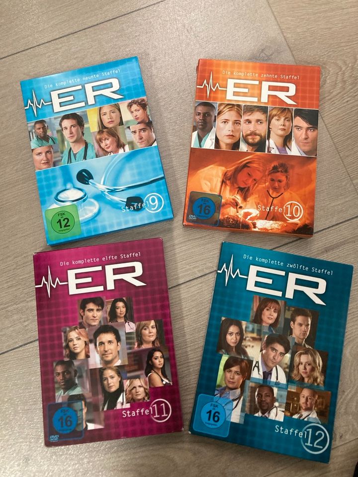 DVD-Sammlung „Emergency Room“ Staffel 1-12 in Altenmünster