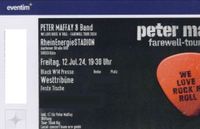 PETER MAFFAY TICKETS | KÖLN 12.07.24 | EINTRITTSKARTEN Lindenthal - Köln Müngersdorf Vorschau