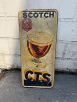 Scotch CTS Bier Schild Reklame Blechschild Deko Werbeschild Vinta Nordrhein-Westfalen - Voerde (Niederrhein) Vorschau