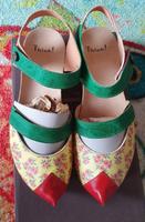 Think! Sandalen Leder bunt Gr. 38 NEU Nordrhein-Westfalen - Witten Vorschau