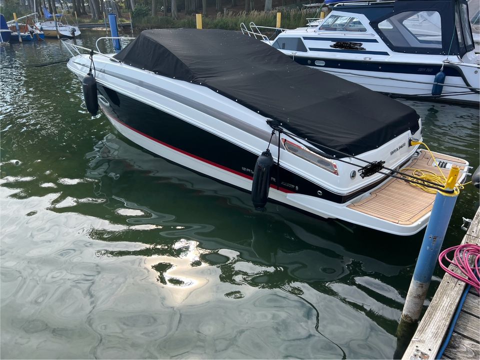 Fast neue Bayliner742R mit nur 16 Betriebsstunden am Werbellinsee in Schorfheide