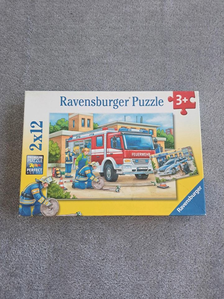 Ravensburger Puzzle Feuerwehr und Polizei in Berlin