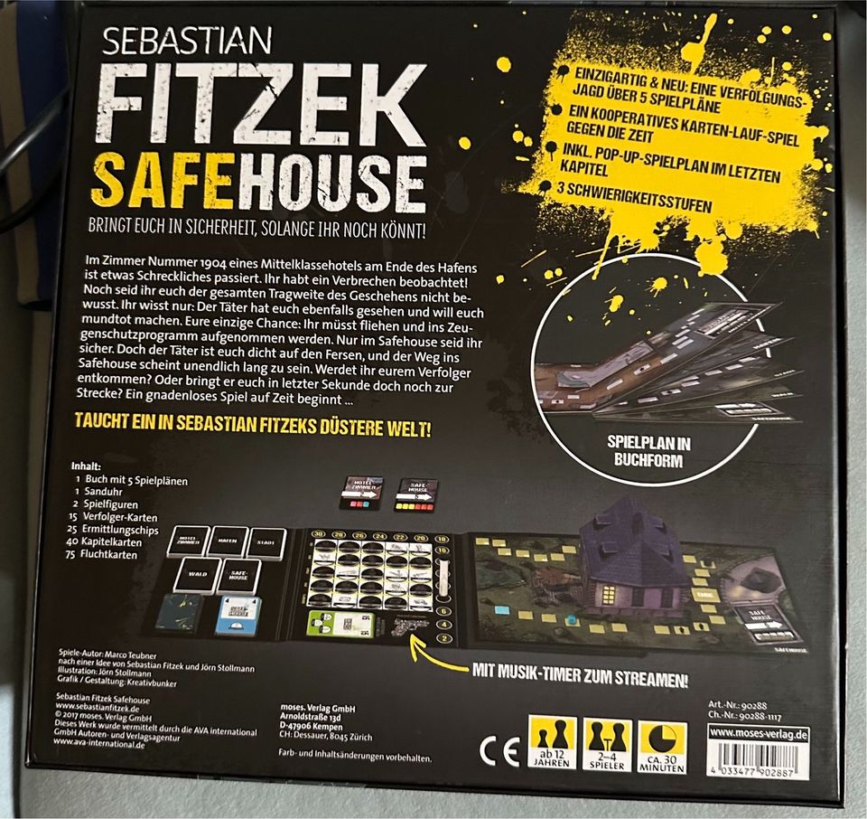 Spiel Fitzek Safe House neuwertig in Balge