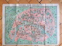 Alter Stadtplan von Paris mit allen Sehenswürdigkeiten Bayern - Regensburg Vorschau