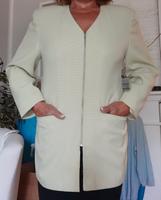 Blazer, Sakko, Gr. 38/40, 2 Taschen + Reißverschluss, hellgrüner Berlin - Marienfelde Vorschau
