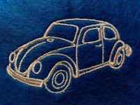 VW Käfer Kaefer Beetle Poloshirt blau bestickt NEU Nordrhein-Westfalen - Kierspe Vorschau