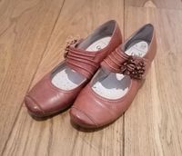 Caprice Echtleder Spangenpumps Gr. 38,5 cognac braun Nordrhein-Westfalen - Ochtrup Vorschau